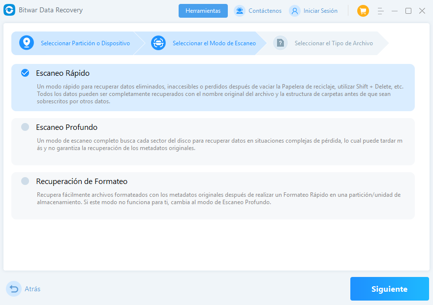 Bitwar Data Recovery 2