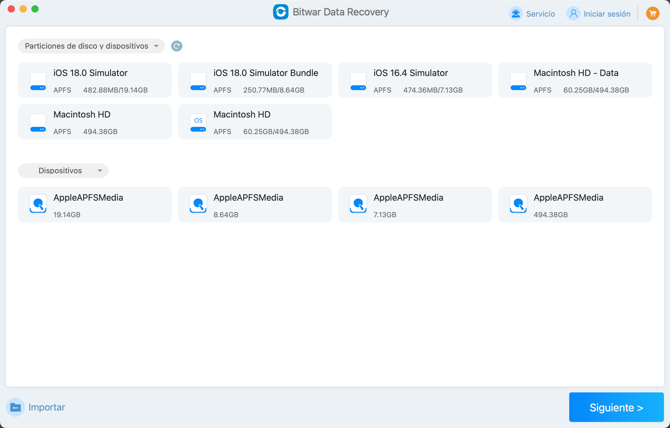 Bitwar Data Recovery for Mac 1