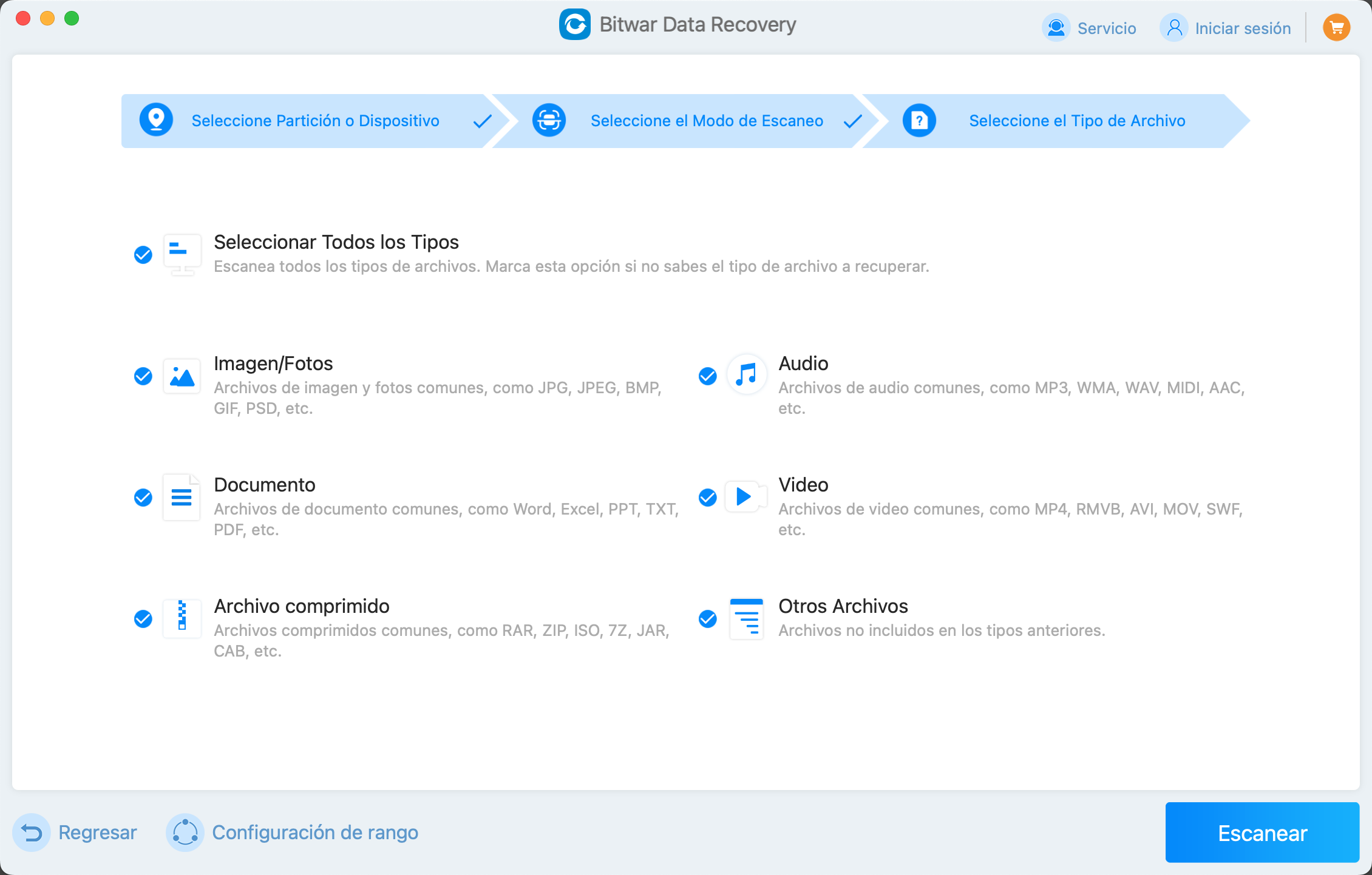 Bitwar Data Recovery for Mac 3