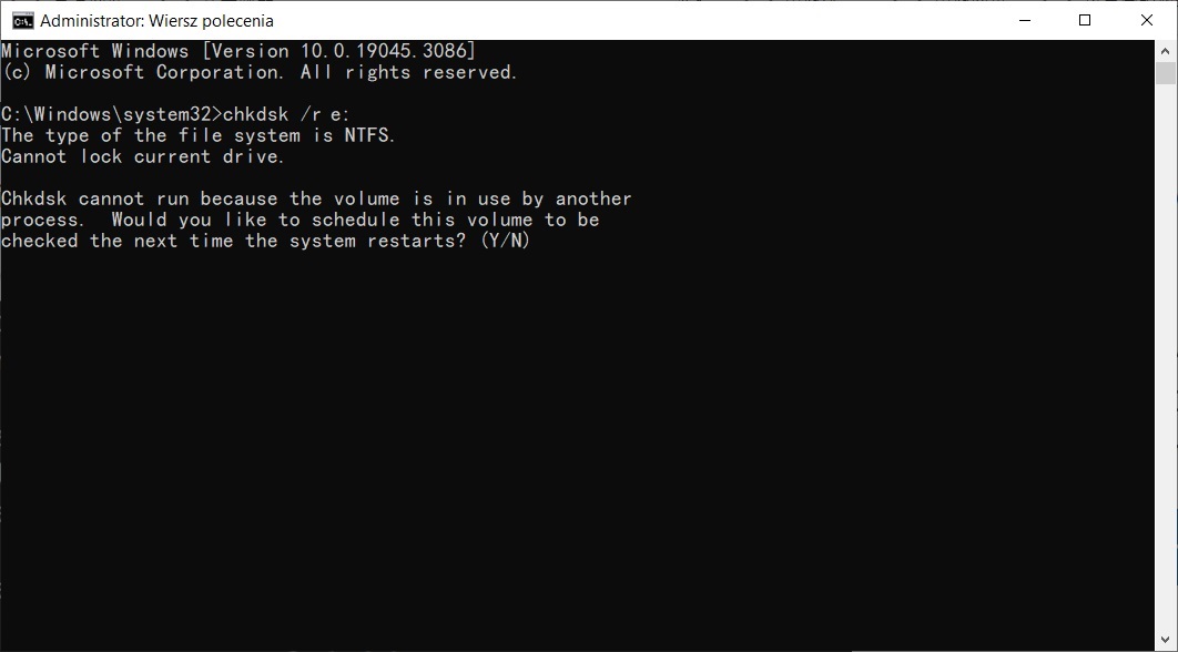 chkdsk-r