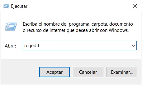 regedit