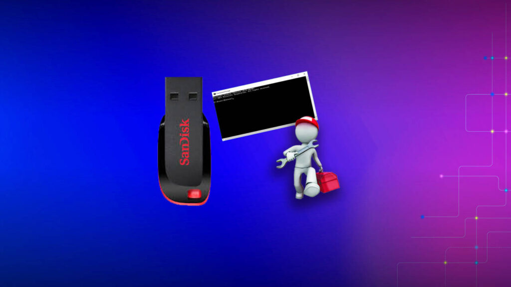 reparar un pendrive USB utilizando CMD